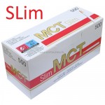 Сигаретні гільзи MCT Slim 200 шт для тютюну